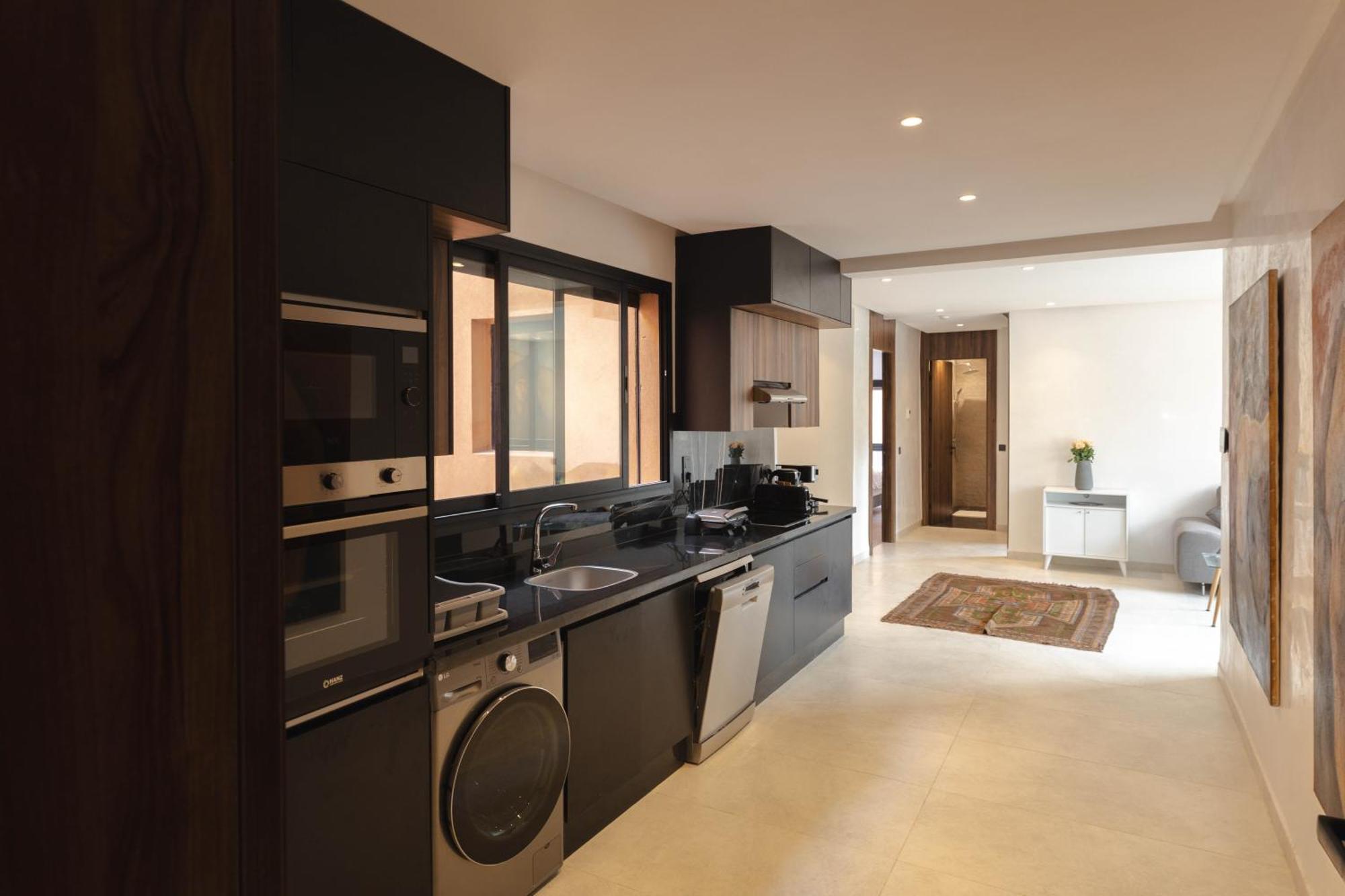 Appartement Uniquement Familial 2 Chambres Spacieux Cosy, Calme Marraquexe Exterior foto